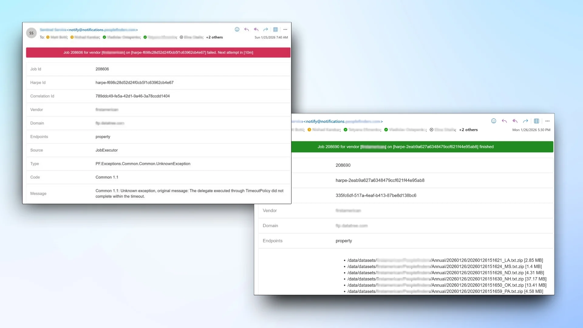 Failure handling while data ingestion